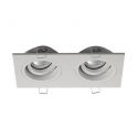 Spot incastrabil modern Chuck DL 2 alb