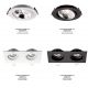 Spoturi tavan fals - Spot incastrabil modern Chuck DL 2 alb