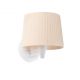 Aplice, corpuri de iluminat pentru pereti - Aplica de perete moderna design elegant SAMBA mini alb/bej