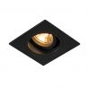 Aplica up& down SANDY WL SQUARE, negru