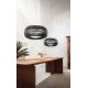 Pendule, Lustre suspendate - Lustra design Art Deco unicat realizat manual Kalatos negru/auriu