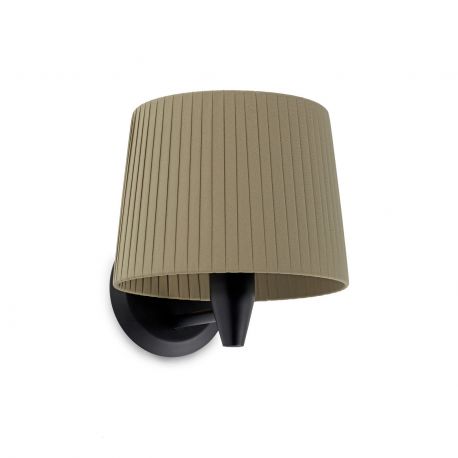 Aplice, corpuri de iluminat pentru pereti - Aplica de perete moderna design elegant SAMBA mini negru/verde
