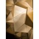 Aplice, corpuri de iluminat pentru pereti - Aplica perete sau tavan design Art Deco realizat manual Drusa velvet