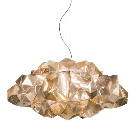 Pendule, Lustre suspendate - Lustra design Art Deco realizata manual Drusa velvet