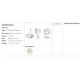 Pendule, Lustre suspendate - Lustra design Art Deco realizata manual Fabula Small Prisma