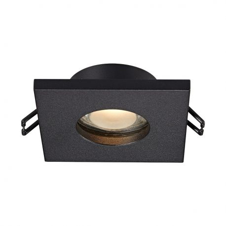 Plafoniere cu spoturi, Spoturi aplicate - Spot incastrabil cu protectie umiditate IP54 CHIPO DL negru
