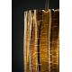 Pendule, Lustre suspendate - Pendul design Art Deco realizat manual Accordeon Vertical Gold