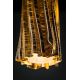 Pendule, Lustre suspendate - Pendul design Art Deco realizat manual Accordeon Vertical Gold