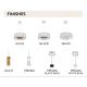 Pendule, Lustre suspendate - Pendul design Art Deco realizat manual Accordeon Vertical Gold