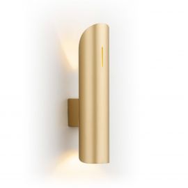 Aplice, corpuri de iluminat pentru pereti - Aplica de perete design modern AKRON auriu