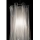 Pendule, Lustre suspendate - Pendul design Art Deco realizat manual Accordeon Vertical Prisma