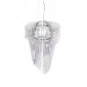 Lustra design Art Deco realizata manual Aria Small Transparent