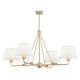 Pendule, Lustre suspendate - Candelabru design modern Atrani auriu