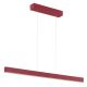 Pendule, Lustre suspendate - Lustra LED suspendata design modern Balans rosu