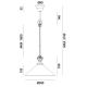 Pendule, Lustre suspendate - Lustra Tabia 30cm