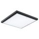 Plafoniere - Plafoniera design modern Carlson negru 29x29cm