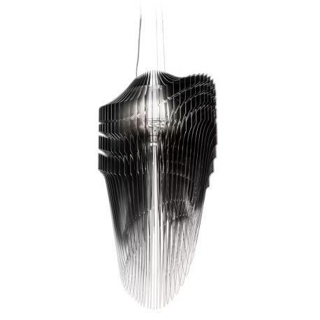 Corpuri de iluminat Lustre pentru casa scarii - Lustra design Art Deco realizata manual Avia L Black Fade