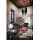 Candelabre, Lustre - Lustra design Art Deco realizata manual Avia S Black Fade