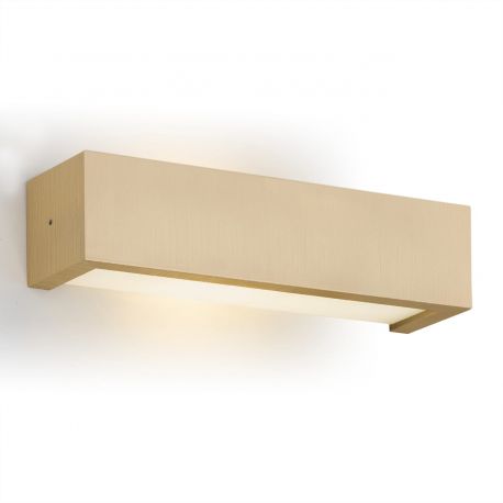 Aplice, corpuri de iluminat pentru pereti - Aplica de perete design modern Caserta auriu 32cm