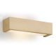 Aplice, corpuri de iluminat pentru pereti - Aplica de perete design modern Caserta auriu 42cm