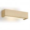 Aplica de perete design modern Caserta auriu 42cm