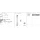 Lampadare - Lampadar design Art Deco realizat manual Bach XXL White