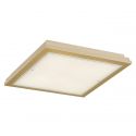 Plafoniera design modern Caserta auriu 42x42cm
