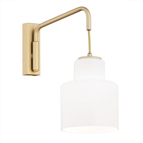 Aplice, corpuri de iluminat pentru pereti - Aplica de perete design modern Diuna auriu