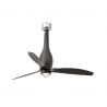 Lustra cu Ventilator si telecomanda ETERFAN M LED negru