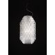 Pendule, Lustre suspendate - Lustra design Art Deco realizata manual Chantal Small White