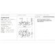 Candelabre, Lustre - Lustra LED design Art Deco realizata manual Cordoba