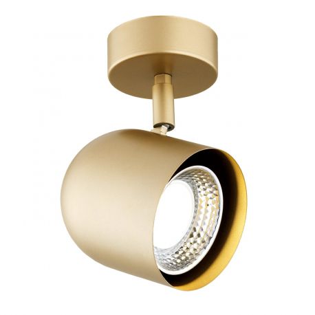 Plafoniere cu spoturi, Spoturi aplicate - Aplica de perete / tavan cu spot design modern Isola auriu