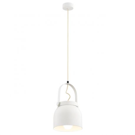 Pendule, Lustre suspendate - Pendul design modern LOGAN alb