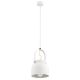 Pendule, Lustre suspendate - Pendul design modern LOGAN alb