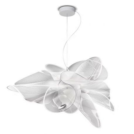 Pendule, Lustre suspendate - Lustra LED realizata manual La Belle Étoile Large White