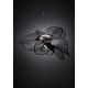 Pendule, Lustre suspendate - Lustra LED realizata manual La Belle Étoile Large Black