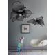 Pendule, Lustre suspendate - Lustra LED realizata manual La Belle Étoile Black