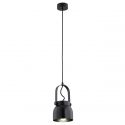 Pendul design modern LOGAN negru 14cm