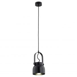 Pendule, Lustre suspendate - Pendul design modern LOGAN negru 14cm