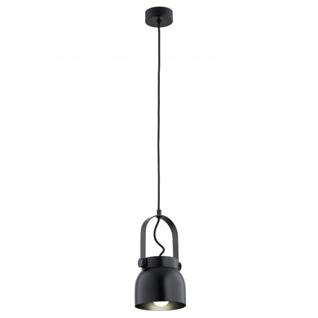 Pendule, Lustre suspendate - Pendul design modern LOGAN negru 14cm