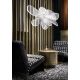 Pendule, Lustre suspendate - Lustra LED realizata manual La Belle Étoile White