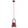 Pendul design modern LOGAN rosu 14cm
