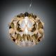 Pendule, Lustre suspendate - Lustra realizata manual Flora Mediu Gold