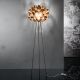 Lampadare - Lampadar cu trepied realizat manual Flora Copper