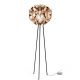 Lampadar cu trepied realizat manual Flora Copper