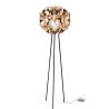 Lampadar cu trepied realizat manual Flora Copper