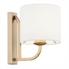 Aplice, corpuri de iluminat pentru pereti - Aplica de perete design modern Maranello auriu, alb