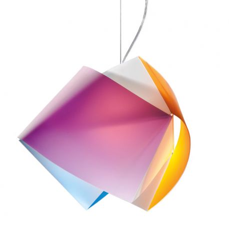 Pendule, Lustre suspendate - Lustra moderna design geometric realizata manual Gemmy arlecchino