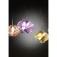 Pendule, Lustre suspendate - Lustra moderna design geometric realizata manual Gemmy arlecchino