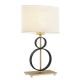 Veioze - Veioza, lampa de masa design modern Perseo crem, auriu, negru